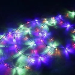 Гірлянда Дюралайт світлодіодна 10м - 360 LED, 8 режимів, IP65, прозора оболонка, для вулиці та приміщення thumbnail