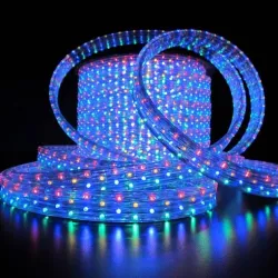 Гірлянда Дюралайт світлодіодна 10м - 360 LED, 8 режимів, IP65, прозора оболонка, для вулиці та приміщення thumbnail