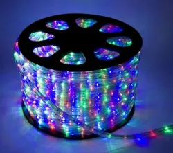 Гірлянда Дюралайт світлодіодна 10м - 360 LED, 8 режимів, IP65, прозора оболонка, для вулиці та приміщення thumbnail