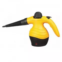 Отпариватель-пароочиститель Steam Cleaner DF-A001 - 1000Вт, 350мл, 6 насадок, желтый thumbnail