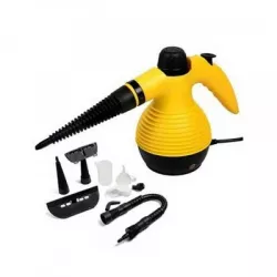 Отпариватель-пароочиститель Steam Cleaner DF-A001 - 1000Вт, 350мл, 6 насадок, желтый thumbnail
