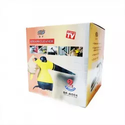 Отпариватель-пароочиститель Steam Cleaner DF-A001 - 1000Вт, 350мл, 6 насадок, желтый thumbnail