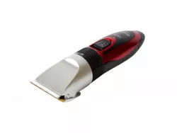 Машинка для стрижки Gemei GM-550 - керамические лезвия, 2 насадки, аккумулятор до 60 мин thumbnail