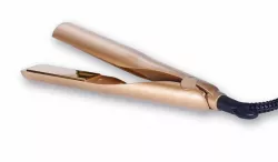 Спиральная плойка HAIR Curling Iron WA-1 - LED-дисплей, 4 температурных режима 140-220°C, золотистая, 360° вращение thumbnail