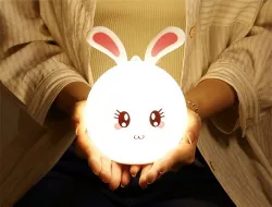 Силиконовый ночник 3DTOYSLAMP Кролик - 16 цветов, пульт ДУ, регулировка яркости, аккумулято thumbnail