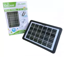 Солнечная панель CCLamp CL-680 - 8 Вт, USB-порт, зарядка устройств 5 В thumbnail