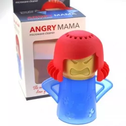 Пароочиститель для микроволновки Angry Mama - экологичный, компактный, мойка в посудомоечной машине thumbnail