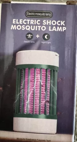 Электрическая лампа-ловушка от насекомых Electric Shock C12 - светодиодная, USB зарядка, 5 Вт, площадь 15-25 кв.м thumbnail