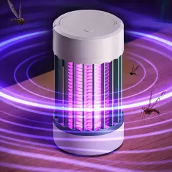 Электрическая лампа-ловушка от насекомых Electric Shock C12 - светодиодная, USB зарядка, 5 Вт, площадь 15-25 кв.м thumbnail