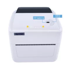 Термопринтер Xprinter XP-420B - 152 мм/с, ширина до 108 мм, USB, совместим с Windows и Linux thumbnail