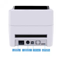 Термопринтер Xprinter XP-420B - 152 мм/с, ширина до 108 мм, USB, совместим с Windows и Linux thumbnail