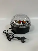 Светодиодный диско-шар 9 LED цветов с Bluetooth, MP3-плеером и пультом ДУ &mdash; светомузыкальный проектор для вечеринок, караоке и домашних дискотек