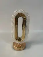 Светодиодная лампа - ночник с кристаллами, с USB-зарядкой, 26х10,5см, 3 режима работы