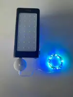 Гирлянда музыкальная с динамиком, 100 LED лампочек, USB 10м, теплый и микс