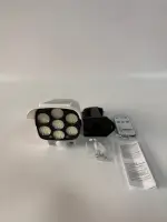 Фонарь в виде камеры видеонаблюдения Solar Light  — на солнечной батарее, с датчиком движения PIR и пультом ДУ, освещение до 15 метров