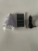 Аккумуляторная LED-лампа  с солнечной панелью &mdash; 10W, до 7 часов работы, 3 режима яркости, подвесная конструкция