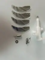 Кухонный измельчитель для мяса, овощей, орехов 1500W с металлической чашей 2 литра