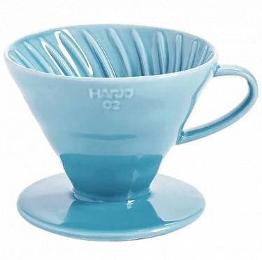 Керамічний Пуровер Hario V60 02 Блакитний