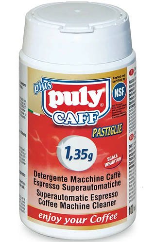 Таблетки для чистки кавомашини Puly Caff 100 шт. по 1,35 г