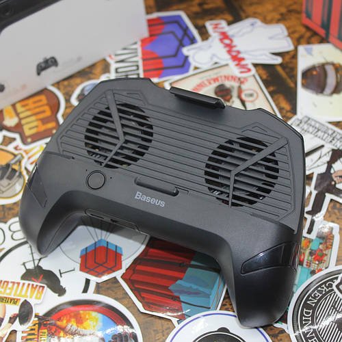 Охолодження для телефона тримач із подвійним кулером BASEUS Cool Play Games Dissipate-heat 1200mAh power bank