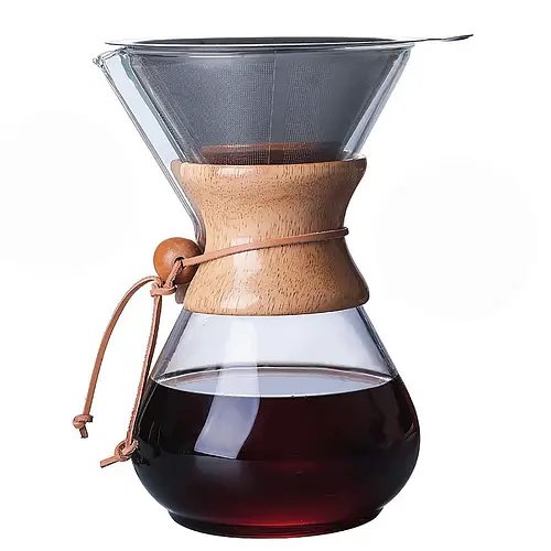 Кемекс для кави Chemex 800 мл. з багаторазовим фільтром