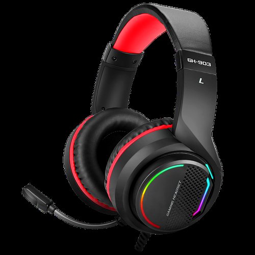 XTRIKE ME GH-903 ігрові навушники USB з RGB-підсвіткою мікрофоном для ПК комп'ютера ноутбука гарнітура для ігор