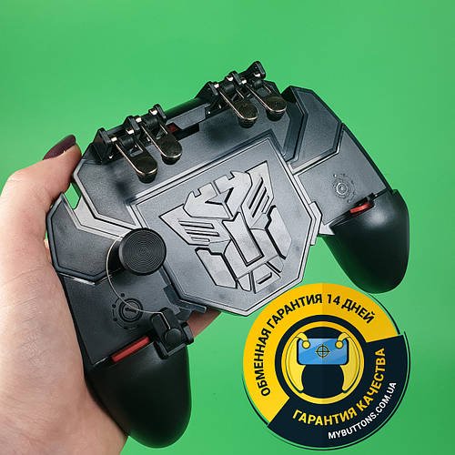 Ігровий джойстик тригери курки AK-66 для телефону смартфона пубг мобайл pubg mobile standoff 2 контролер безпроводний