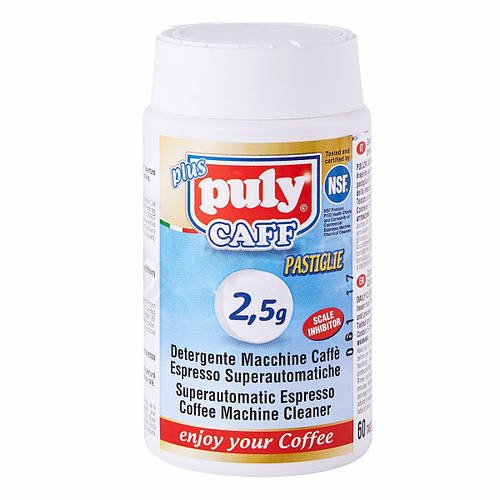 Таблетки для чистки кавомашини Puly Caff 60 шт по 2.5 г