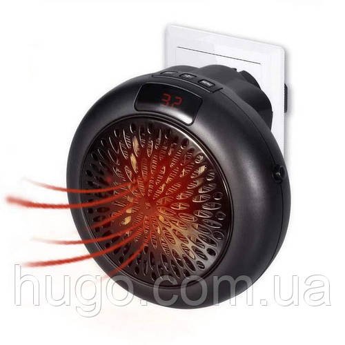 Обігрівач у розетку 900W з терморегулятором і таймером, Warm air blower / Портативний міні обігрівач