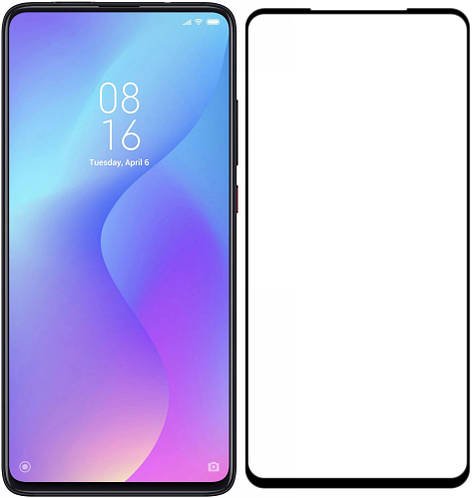 5D скло Xiaomi Mi 9T / Redmi K20 (Захисне Full Glue) Black