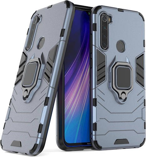 Протиударний чохол Xiaomi Redmi Note 8T (підставка кільце) Graphite
