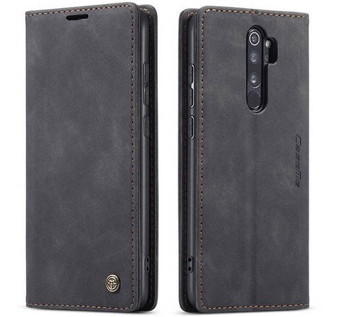 Чохол книжка з магнітом Xiaomi Redmi Note 8 Pro CaseMe Black