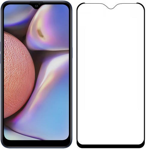 5D скло Samsung Galaxy A10s A107 (Захисне Full Glue) Black
