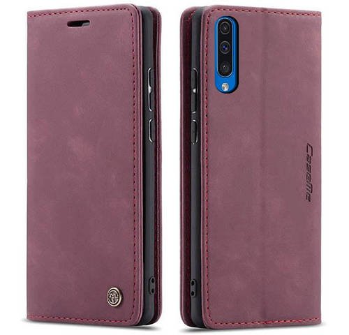 Чохол книжка з магнітом Samsung Galaxy A50 A505 CaseMe Wine