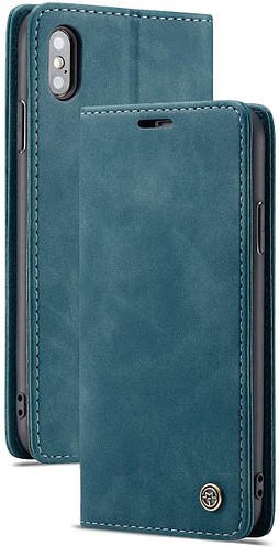Чохол книжка з магнітом iPhone X / XS CaseMe Sea Green