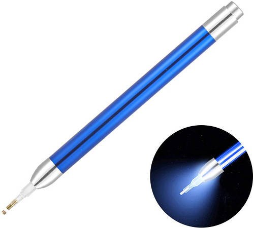 Стилус для Алмазної Мозаїки SHLab CrystalArt (LED Підсвічуванням) Blue