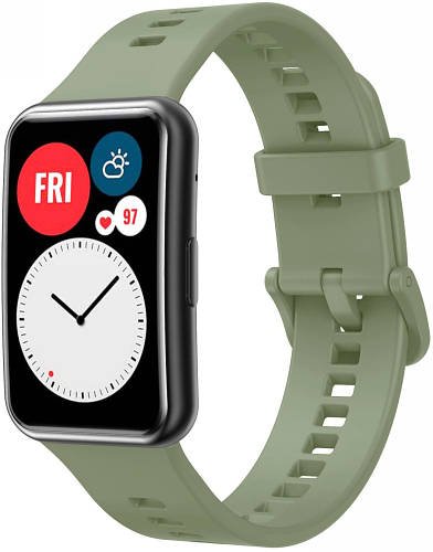 Ремінець Jsota Huawei Watch Fit Green
