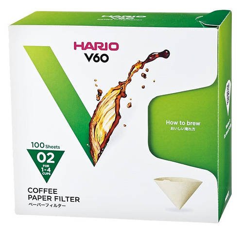 Фільтри Hario 02 100 шт. V60 BOX