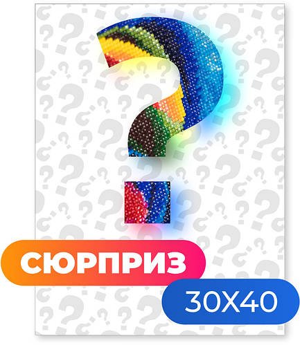 Алмазна Мозаїка SHLab Сюрприз Набір Вишивки Камінням 30x40 см (Повна Викладка)
