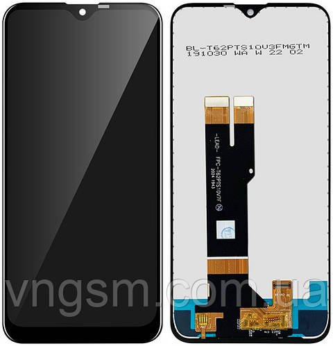 Дисплей + сенсор Nokia 2.3 (TA-1206/TA-1209/TA-1211/TA-1214) Black - p/n: FPC-T62PTS10V7F