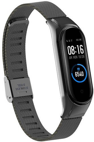 Браслет металевий Rapid для Mi Band 5 Black