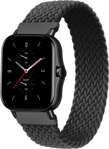 Ремінець Solo Loop для Amazfit GTS 2e (135 мм) Black