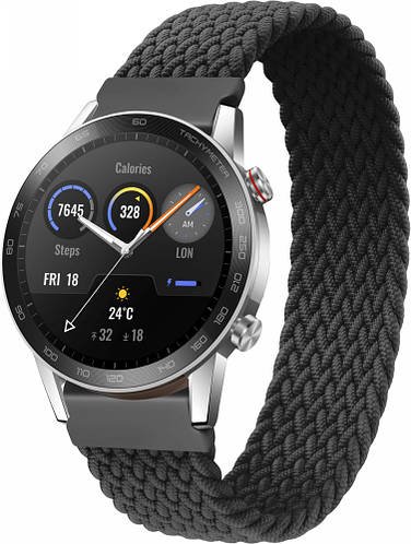 Ремінець Solo Loop для Honor Magic Watch 2 46mm (145 мм) Black