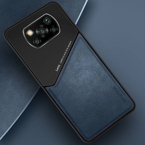 Комбінований чохол Generous Xiaomi Poco X3 Pro Blue
