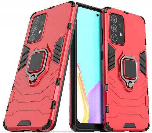 Протиударний чохол Samsung Galaxy A72 A725 (підставка кільце) Red