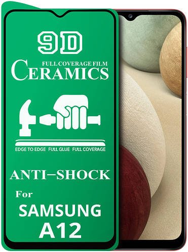 Захисна плівка Ceramics Samsung Galaxy A12 A125 (керамічна 9D)