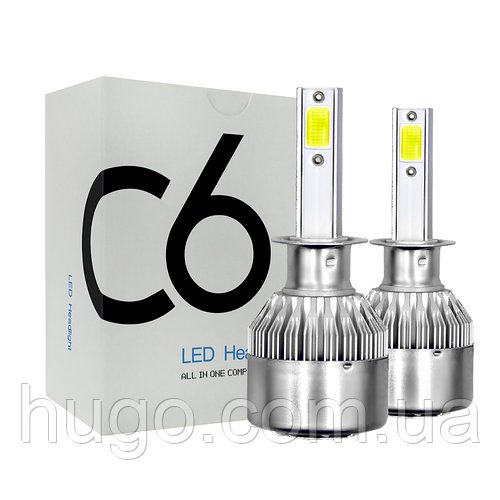 C6-H7, Комплект LED ламп для авто 2 шт, 36W / Світлодіодні автолампи / Автомобільні лампи
