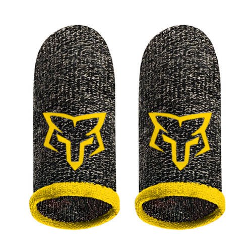 Напальчники Sarafox v3 Nylon Fiber max size великий розмір для гри на телефоні пабг pubg mobile пубг Жовтий