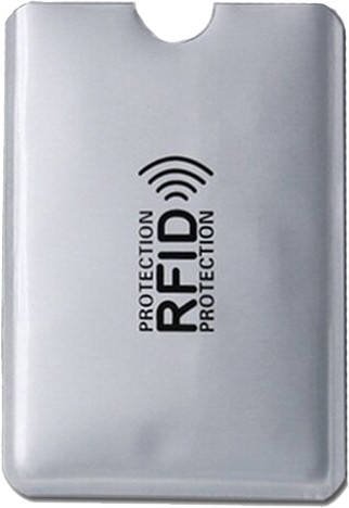 Anti RFID чохол для банківських карт із захистом від сканування Silver
