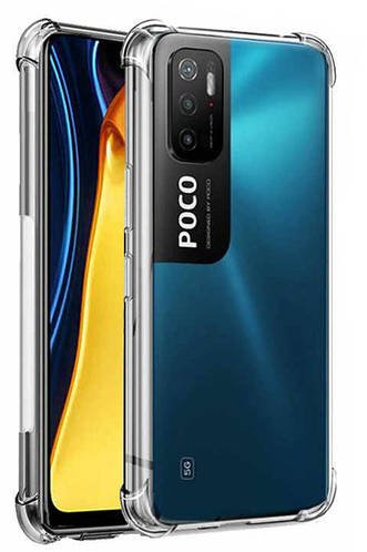 Прозорий чохол Xiaomi Poco M3 Pro 5G (посилений кутами)